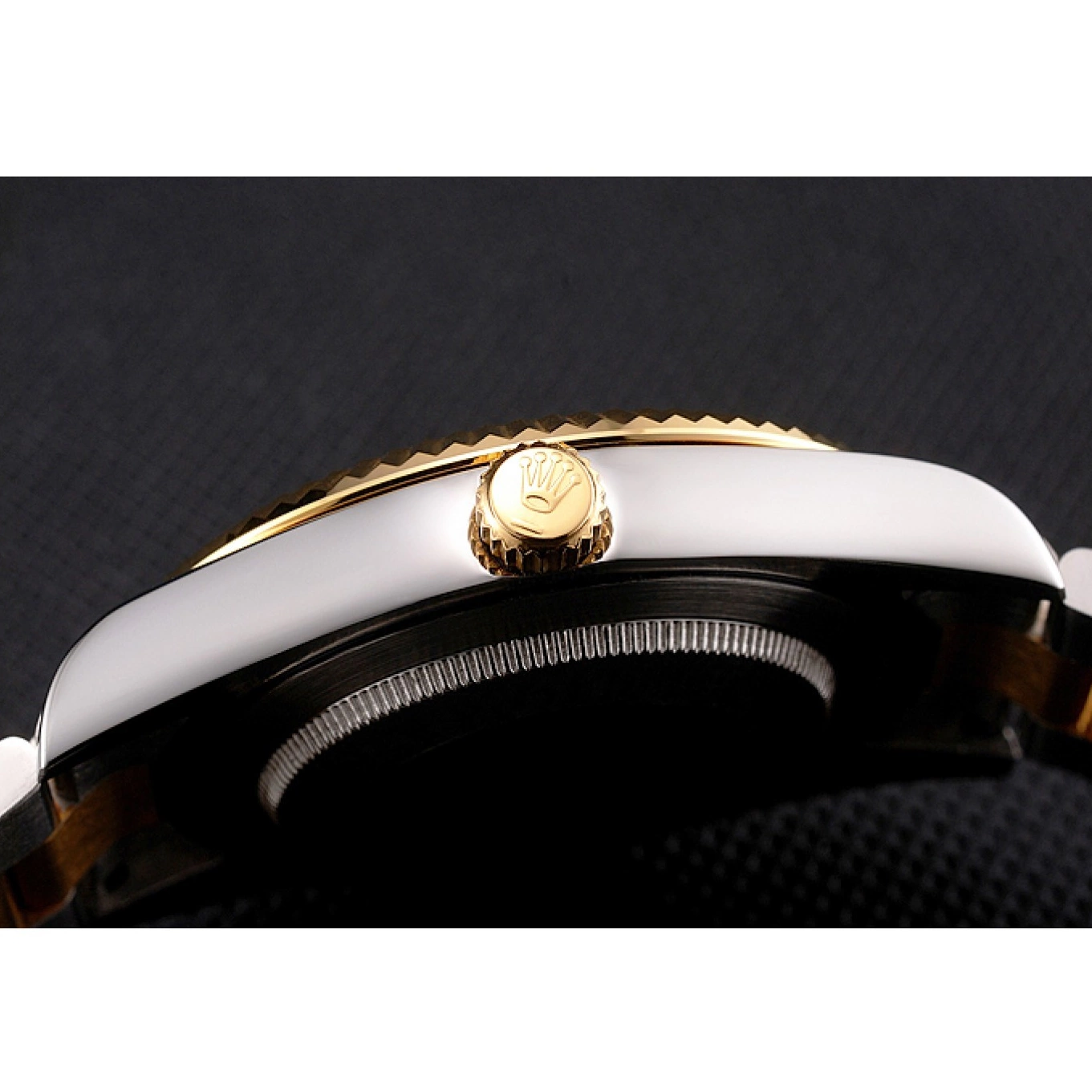 AAA Replica Watches Two Datejust Swiss Bezel And Tone Bracelet Steel Stainless Rolex Dial Gold Case 0717